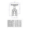Registro de Gaveta Semi-Industrial 1/2” 1502.B.012 - Deca - vista 2