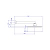 Chuveiro Com Tubo Parede Aquamax Corten Matte 1998.CT.CT.MT - Deca - vista 4