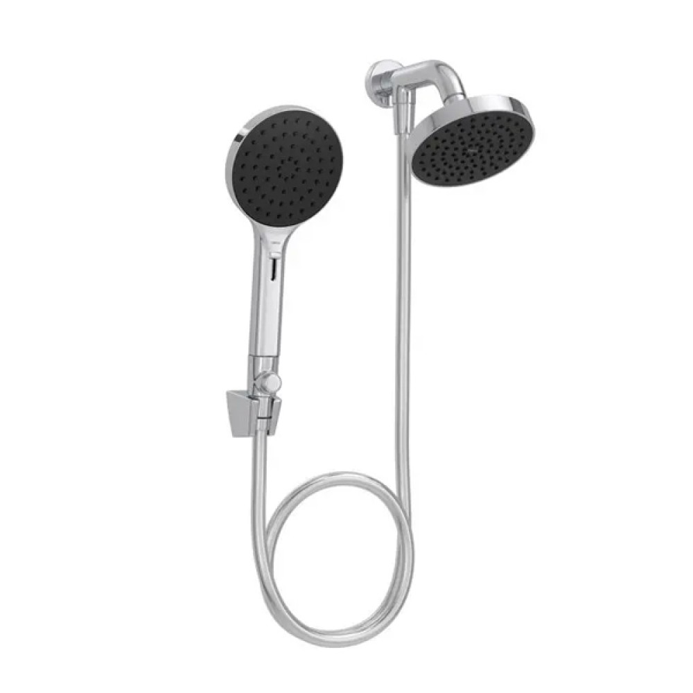 Chuveiro Redondo Parede Flex Cromado Com Desviador e Ducha Manual 2081.C.DES - Deca