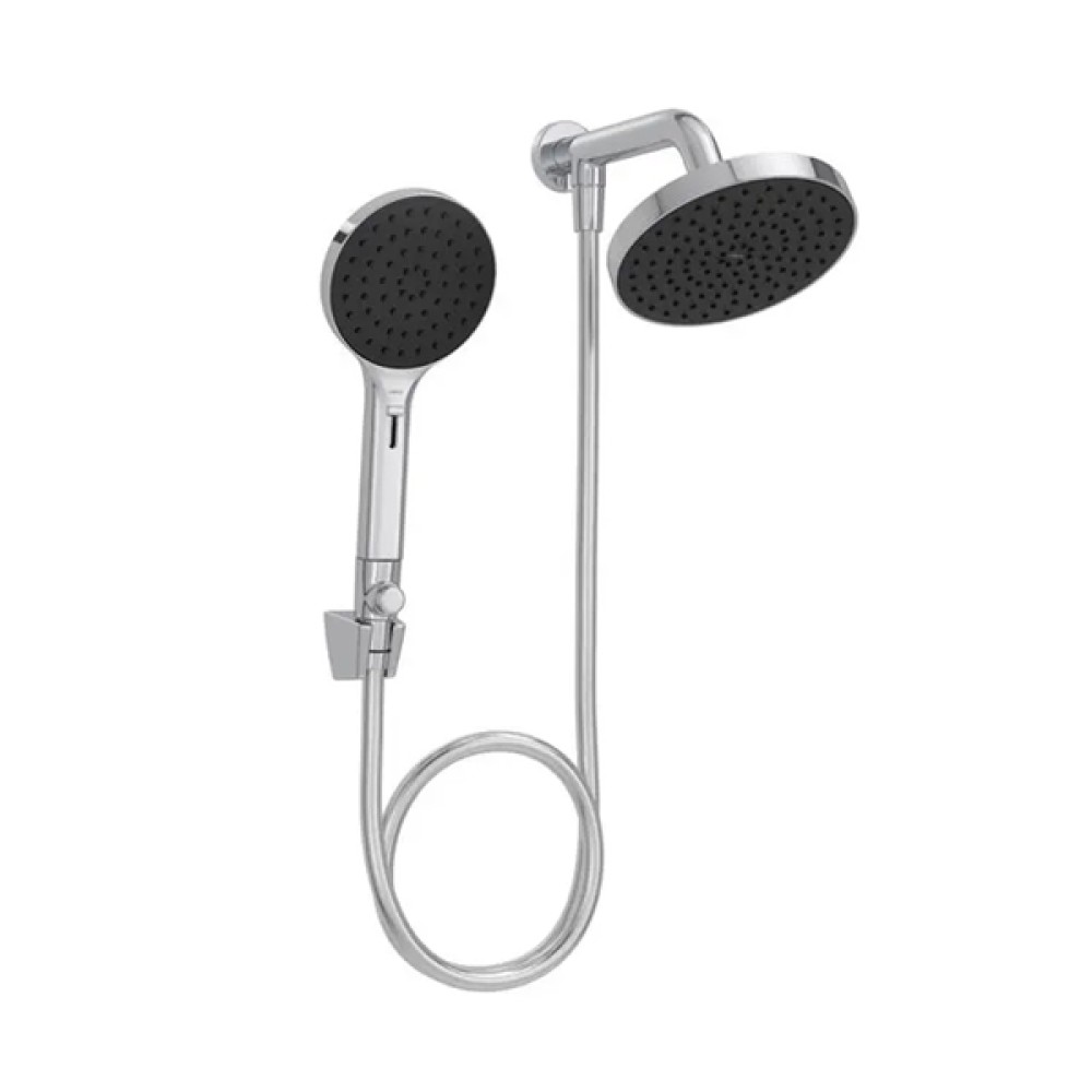 Chuveiro Redondo Parede Flex Plus Cromado Com Desviador e Ducha Manual 2083.C.DES - Deca