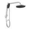 Chuveiro Redondo Parede Flex Max Cromado Com Desviador e Ducha Manual 2085.C.DES - Deca - vista 2