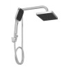Chuveiro Quadrado Parede Flex Max Cromado Com Desviador e Ducha Manual 2086.C.DES - Deca - vista 2