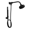 Kit Chuveiro Acqua Plus com Flexível em PVC Black Noir 1990.BLNO.STDKIT.N - Deca - vista 2