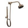 Kit Chuveiro Acqua Plus com Flexível em PVC Corten Matte 1990.CTMT.STDKIT.N - Deca - vista 2