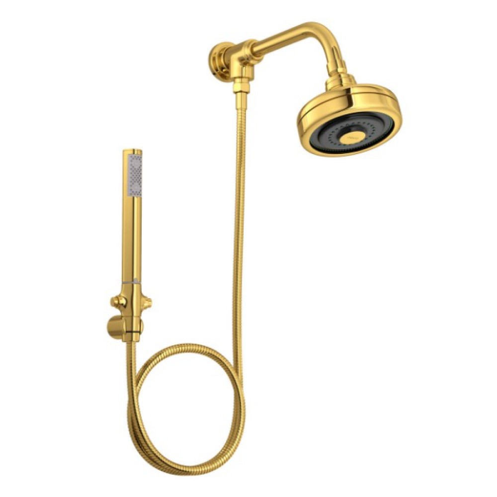 Kit Chuveiro Acqua Plus com Flexível em PVC Gold 1990.GL.STD.KIT.N - Deca