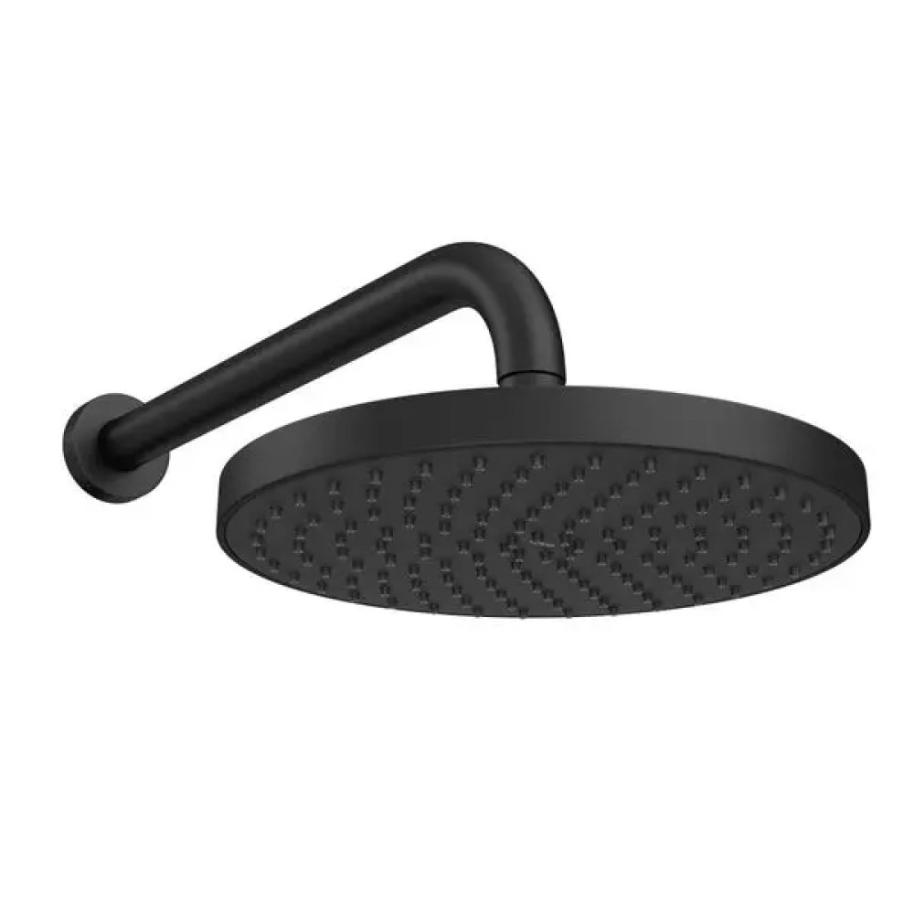 Chuveiro Redondo Parede Flex Max Black Matte 2085.BL.STD.MT - Deca