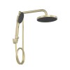 Chuveiro Redondo Parede Com Desviador e Ducha Manual Flex Max Summer Gold 2085.SM.DES.MT - Deca - vista 2