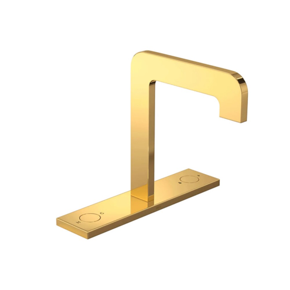 Misturador Mesa Bica Alta Click Gold 1877.GL98 - Deca