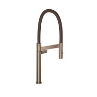 Torneira Mesa Cozinha Bica Alta Colore Corten Matte e Marrom 1189.CT.MT.MR