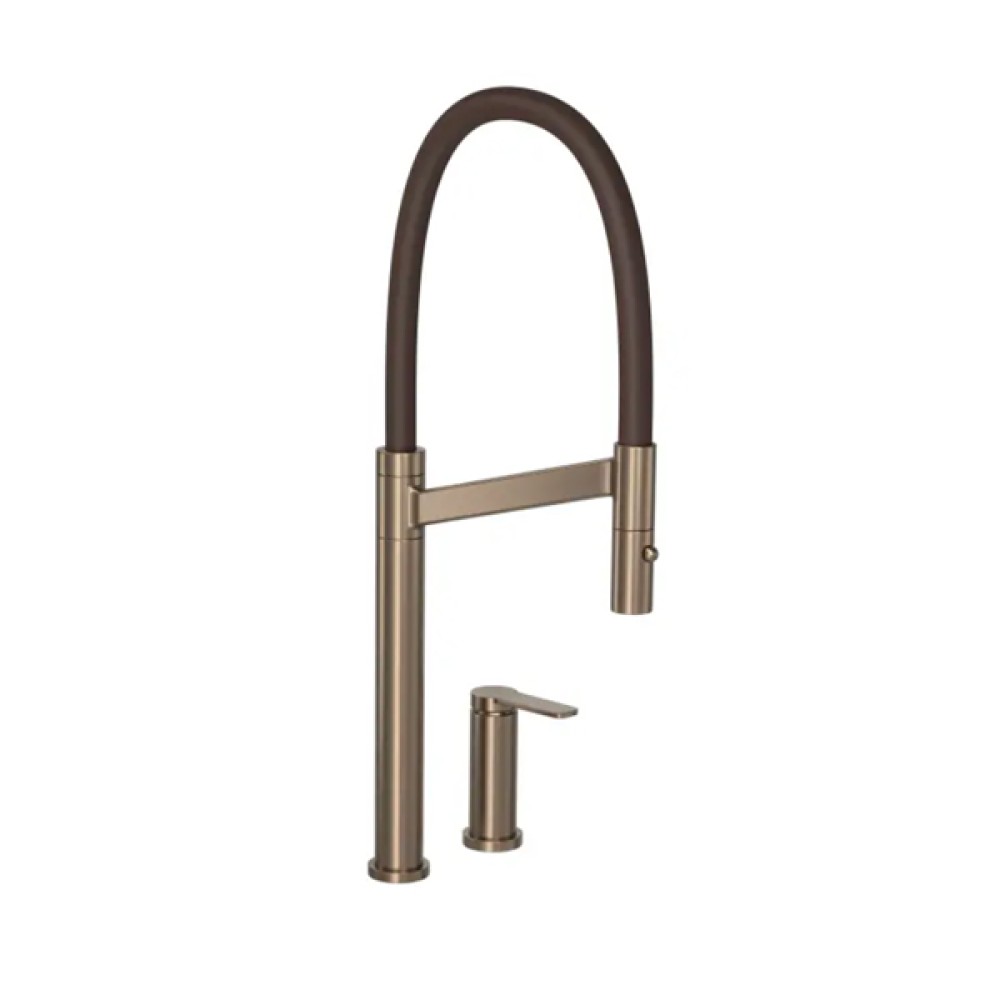 Misturador Monocomando Colore Mesa Corten Matte e Marrom 2289.CT.MT.MR - Deca