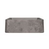 Cuba de Apoio Quadrada Etrusco Cimentícia Mocha 40cm L.11040.ETR.64 - Deca - vista 2
