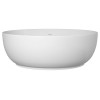 Cuba Redonda Apoio 40cm Branco Gota L.12040.GT.17 - Deca - vista 3