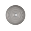 Cuba Redonda Apoio 40cm Soft Antracite Gota L.12040.GT.85 - Deca - vista 2