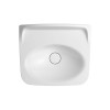 Cuba Retangular Apoio ou Suspensa Branco com Mesa Pérola 50x42cm L.13050.M.PER.17 - Deca - vista 3