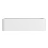 Cuba Slim Retangular Apoio 50cm com Deck Branco L.13050.MD.17 - Deca - vista 3
