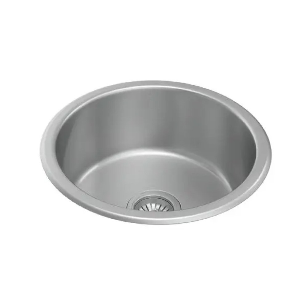 Cuba de Cozinha Redonda 40cm Facile Inox CC.610.40.RED.INX - Deca