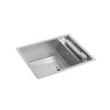 Cuba Inox com Torneira Supra Hide - Deca - vista 2