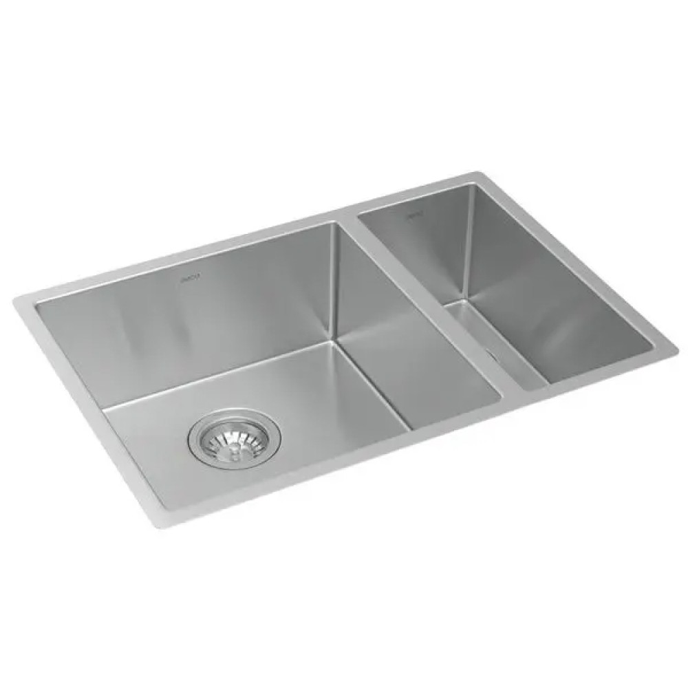 Cuba de Cozinha Retangular Dupla 60x40cm Suprema Inox CC.660.60.DUO.INX - Deca