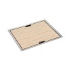 Cuba de Cozinha Retangular 50X40cm com Monocomando Supra Hide Inox CC.670.40.SUP.INX - Deca - vista 3