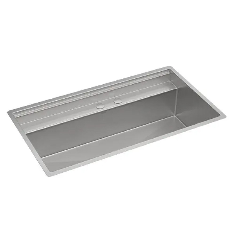 Cuba de Cozinha Retangular c/Deck 90x50cm Funstation Inox CC.680.90.FUN.INX - Deca