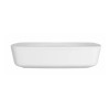 Cuba Quadrada de Apoio 50cm Branco Liquid L.13050.LQ.17 - Deca - vista 3