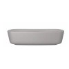 Cuba Retangular de Apoio 50cm Soft Antracite Liquid L.13050.LQ.85 - Deca - vista 2