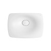 Cuba Retangular de Sobrepor 50cm Branco Liquid L.23050.LQ.17 - Deca - vista 3