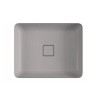 Cuba Slim Retangular de Embutir 50cm Soft Antracite L.33050.85 - Deca - vista 2