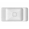 Cuba Slim Retangular de Embutir com Mesa 60cm Branco L.33060.MDE.17 - Deca - vista 2
