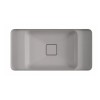 Cuba Slim Retangular de Embutir com Mesa 60cm Soft Antracite L.33060.MDE.85 - Deca - vista 2