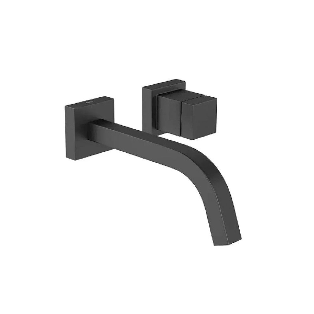 Torneira Lavatorio Parede Cubo Black Matte 1179.BL86.MT - Deca