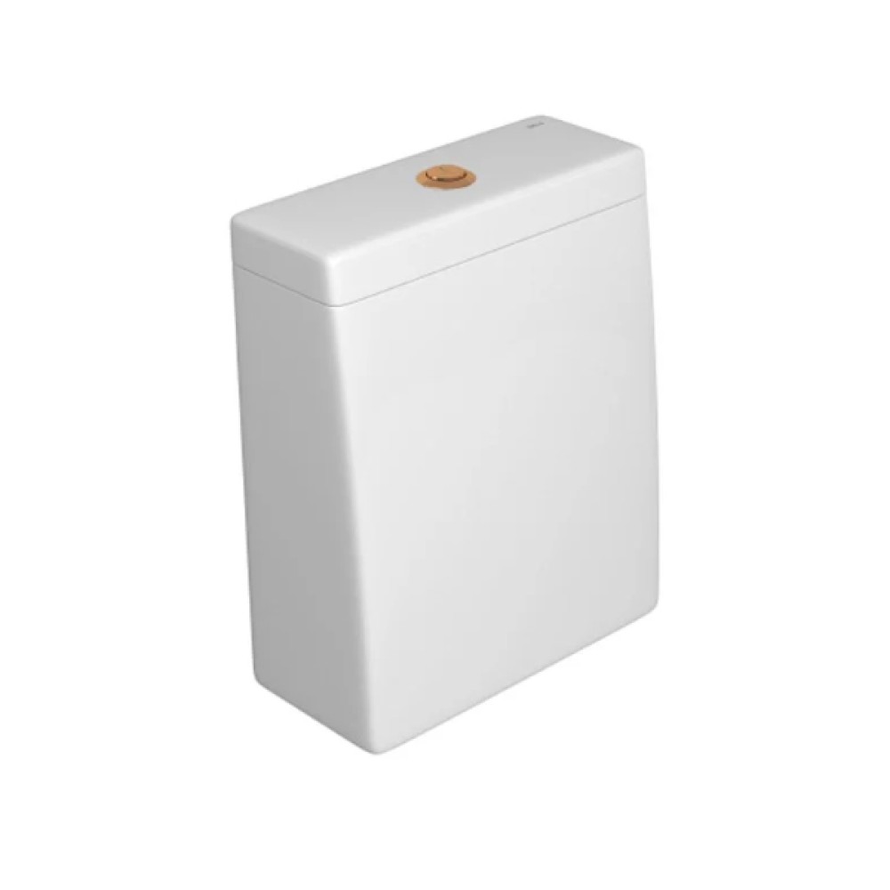 Caixa Acoplada Dual Flux (3 E 6 L) Link Botao Red Gold CD.23F.GL.RD.17 - Deca
