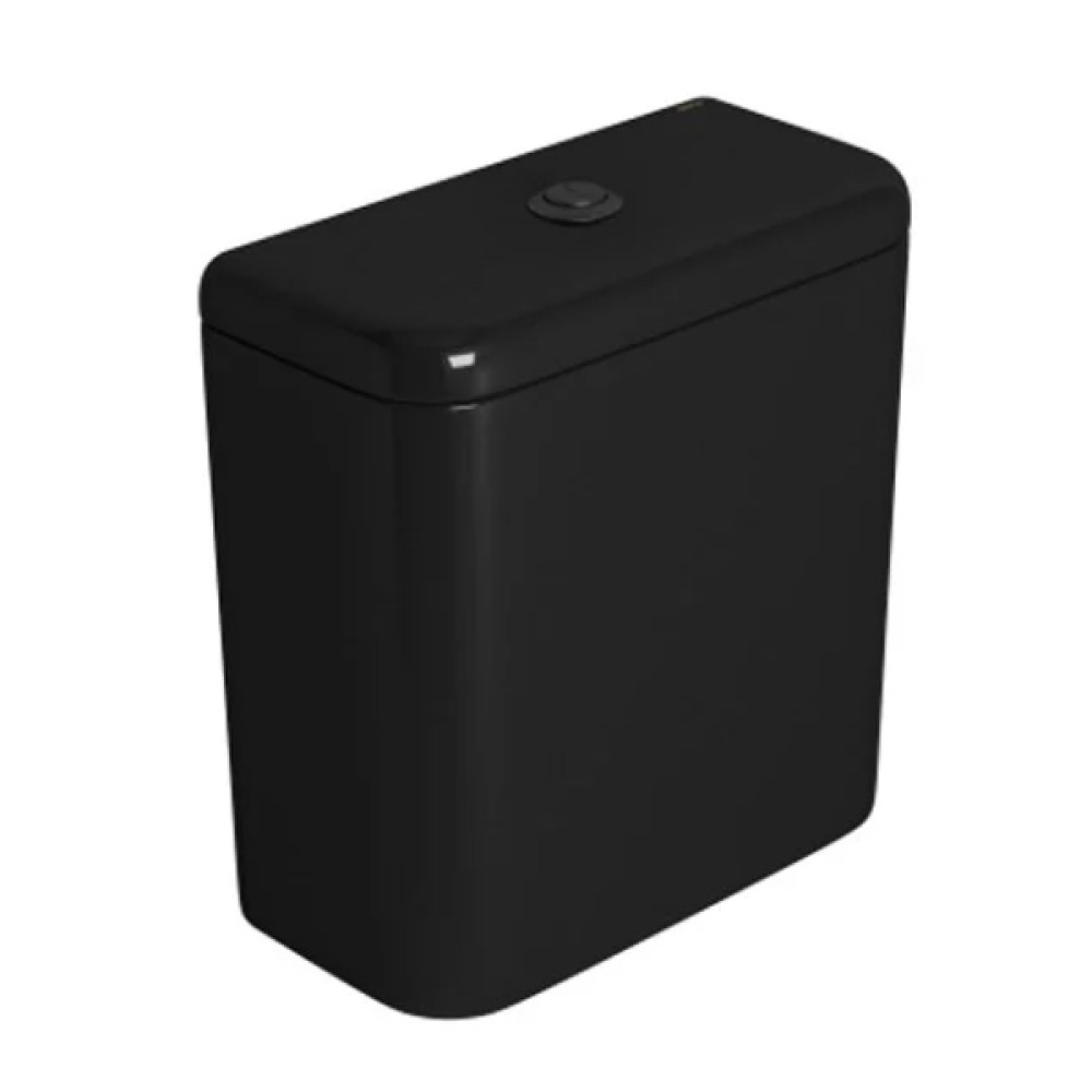 Caixa Acoplada Ebano Dual Flux (3 E 6L) Carrara Botao Black Matte CD.11F.BL.MT.95 - Deca