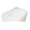 Caixa Acoplada Monocromatica Carrara com Acionamento Duo Branco CD.11F.BR.17 - Deca - vista 2