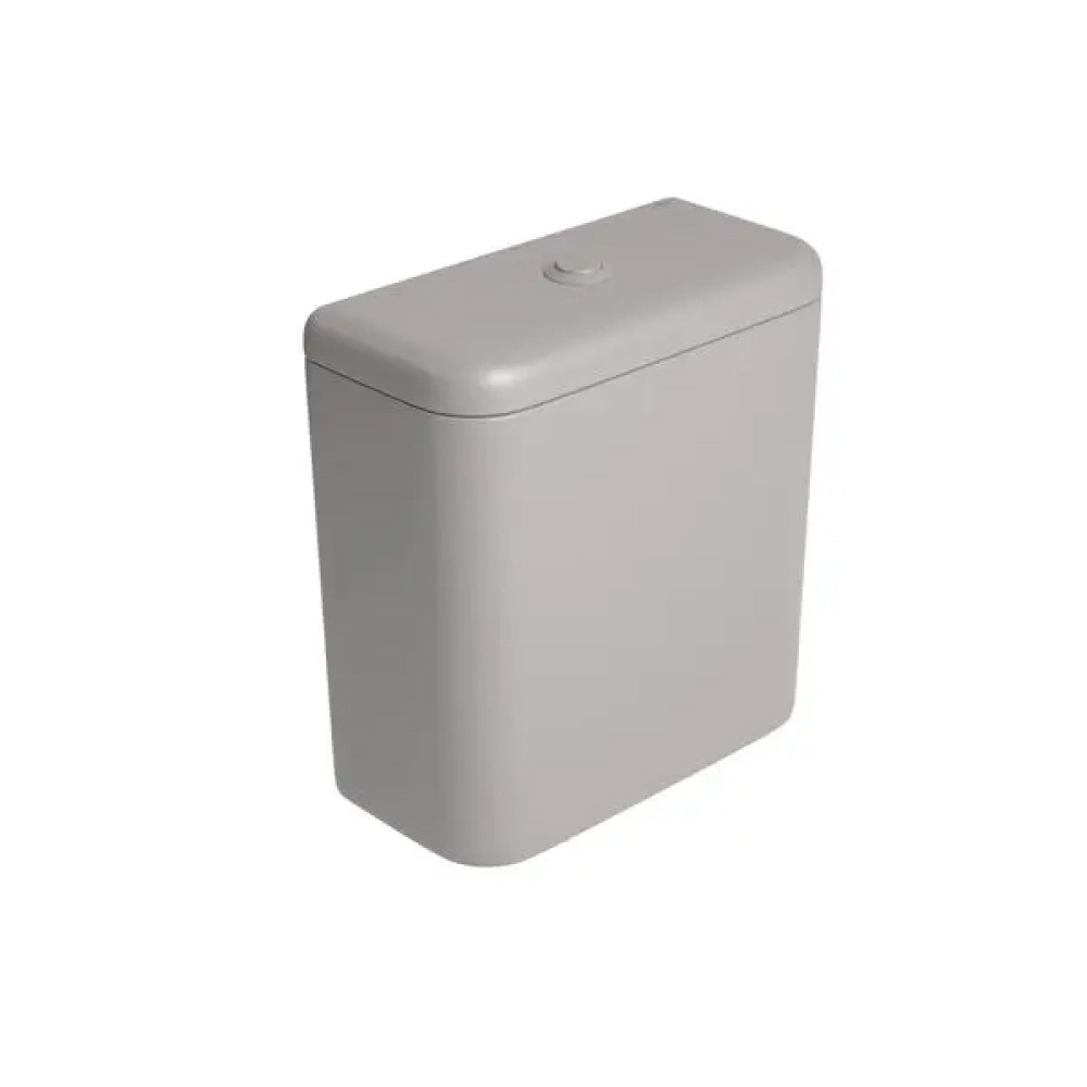 Caixa Acoplada Monocromatica Carrara com Acionamento Duo Soft Antracite CD.11F.SFAT.85 - Deca