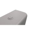 Caixa Acoplada Monocromatica Carrara com Acionamento Duo Soft Antracite CD.11F.SFAT.85 - Deca - vista 2