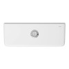 Caixa Acoplada Branca Dual Flux (3 e 6 L) Slim Total Clean Botão Cromado CD.86F.17 - Deca - vista 2