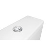 Caixa Acoplada Branca Dual Flux (3 e 6 L) Slim Total Clean Botão Cromado CD.86F.17 - Deca - vista 3