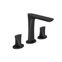 Misturador com Textura Lavatório Bica Alta Mesa Deca DK Black Matte 1877.BL16.MT.T03