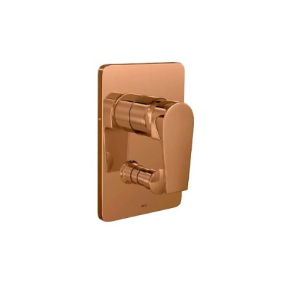 Acabamento Level Monocomando 4 Vias Deca Red Gold 4994.GL26.RD