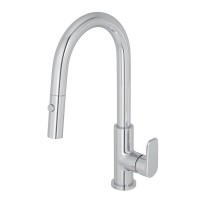 Misturador Monocomando Mesa de Cozinha Level Flex Cromado Deca 2256.C26.F.INT