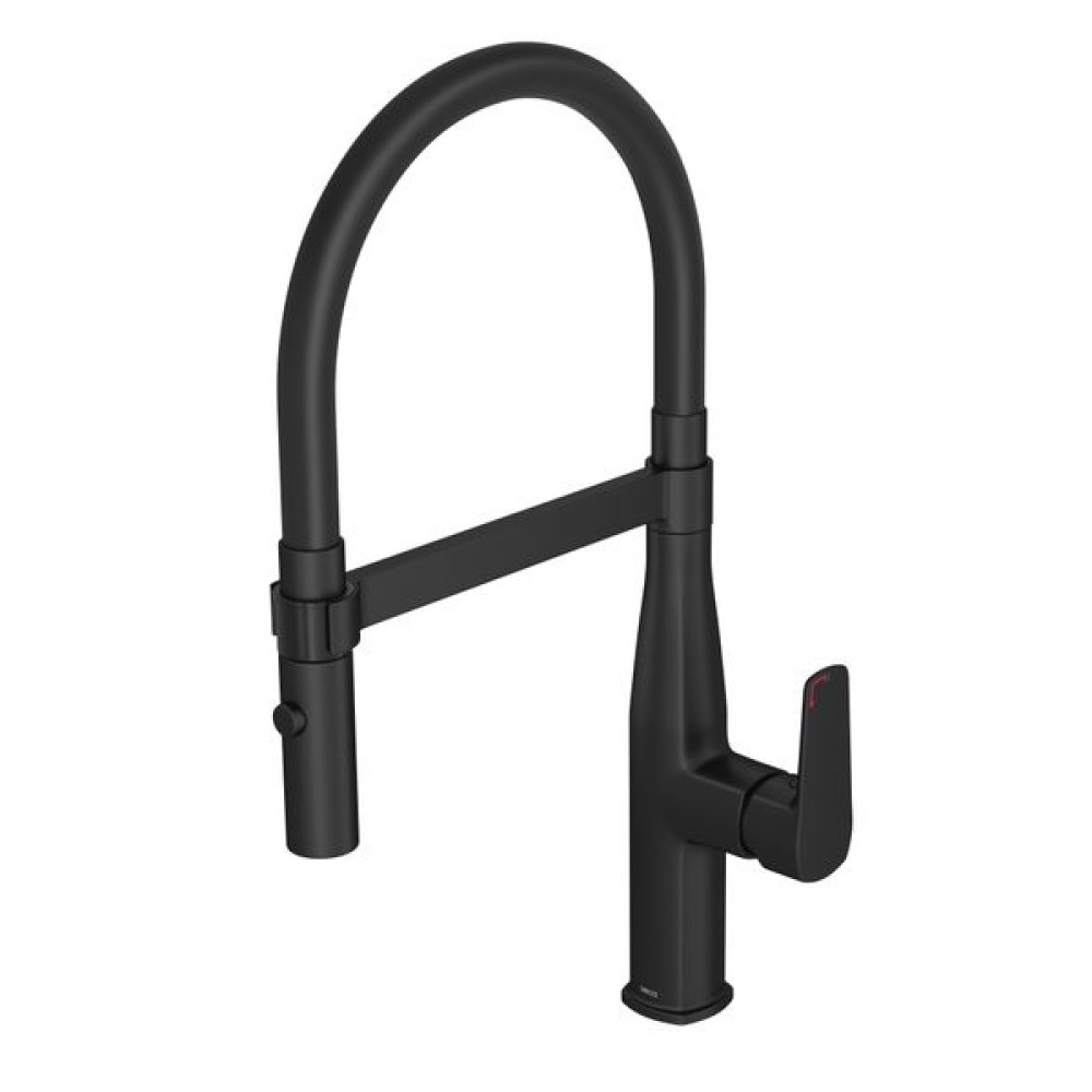 Misturador Monocomando de Mesa Level Motion Black Matte 2274.BLMT.PT - Deca