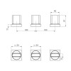 Misturador Para Bide Polo Gold 1895.GL33 - Deca - vista 2