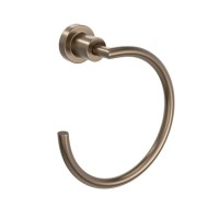 Porta Toalha Argola Deca Slim Corten Matte 2050.CT.SLM.MT