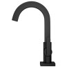 Torneira Mesa Bica Alta Para Lavatorio Soul Black Matte 1198.BL38.MT - Deca - vista 3