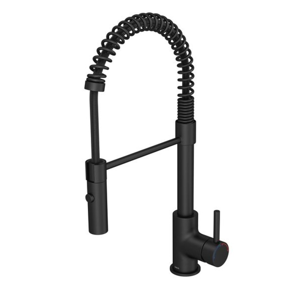Misturador Monocomando Black Matte de Cozinha Spin One Gourmet 2253.BLMT - Deca