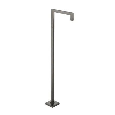 Torneira Reta Piso Deca Tube Dark Antracite 1191.GF.TUB.PSO.MT