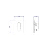 Misturador Monocomando 4 Vias Unic 2994.C90 - Deca - vista 2