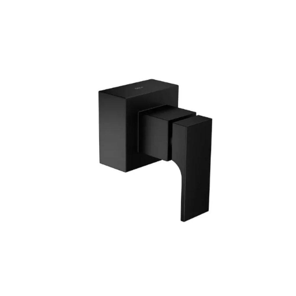 Acabamento Grande Unic P/Registro Gaveta 1 1/4 e 1 1/2 Black Matte 4900.BL90.GD.MT - Deca