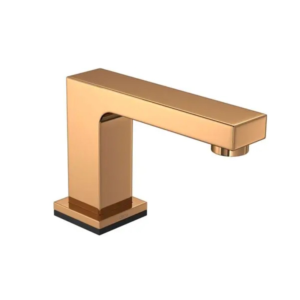 Torneira Mesa Touchless Bica Baixa Lavatório Unic Red Gold 1785.GL90.RD.SNS - Deca